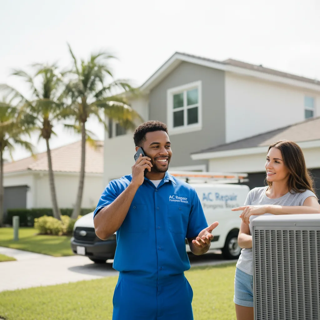 AC Repair Pompano Beach customer support in Maybrook